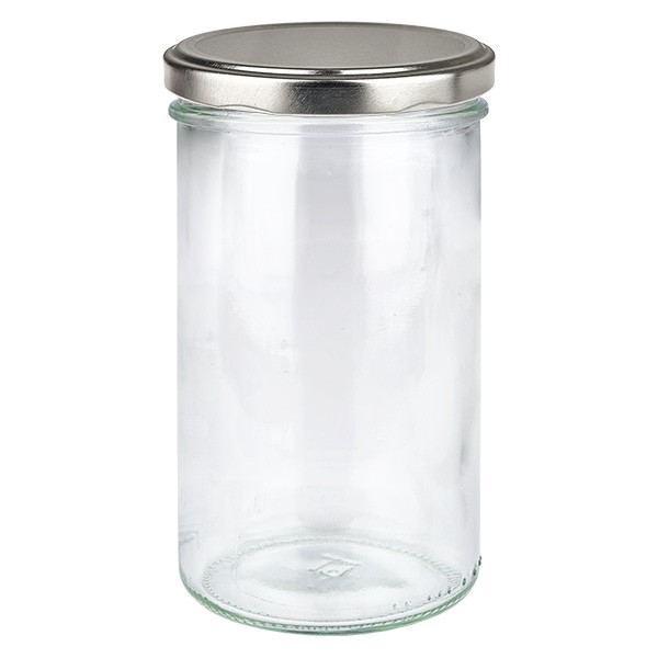 Bicchiere da 277 ml con coperchio BasicSeal argento UNiTWiST