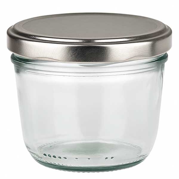 Bicchieri da 230 ml con coperchio BasicSeal argento UNiTWiST