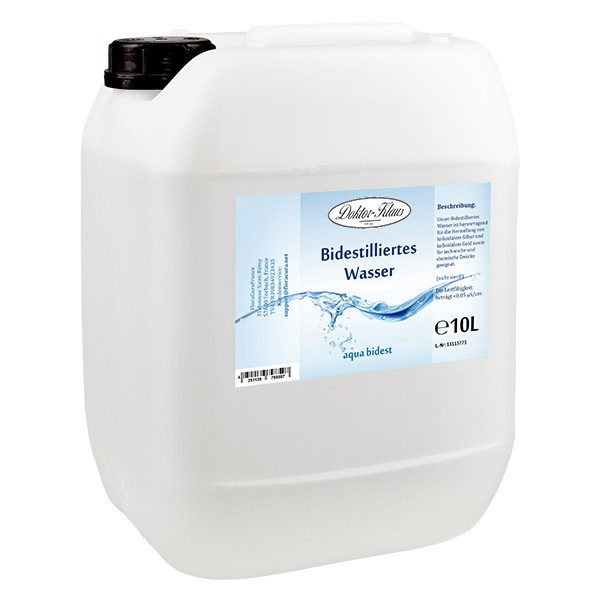 Acqua bidest Doktor - acqua bidistillata 10 L