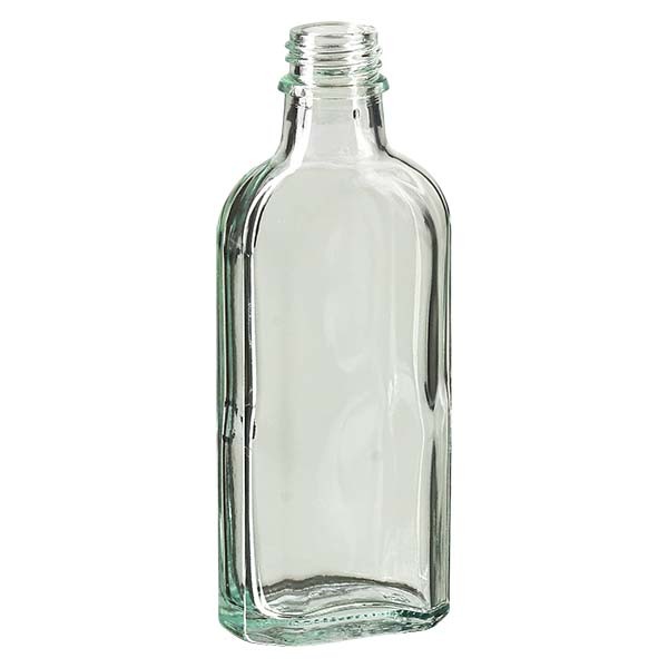 Bottiglia Meplat 100 ml colore bianco con imboccatura DIN 22