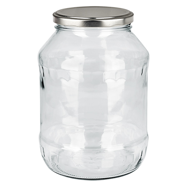 Pentola A Vapore 3 Strati Acciaio Inox 28 Cm - Coperchio In Vetro, Per Cottura Sana