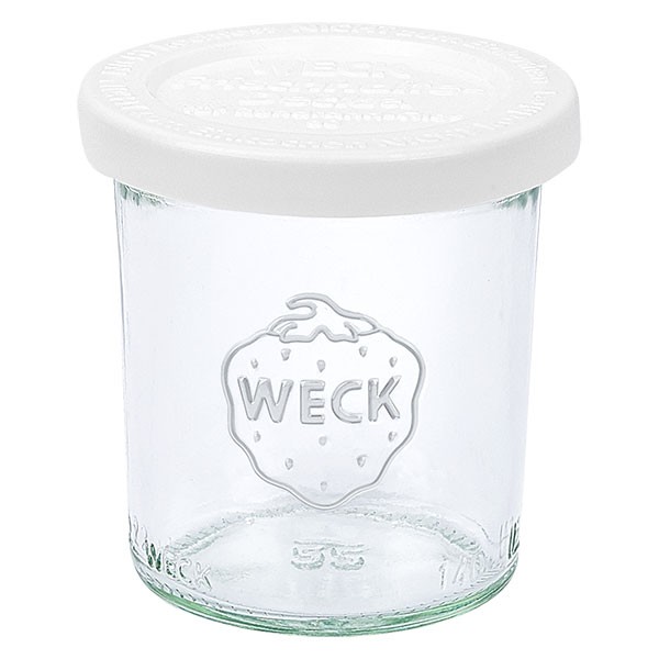 Barattolo a forma conica Weck 140 ml con tappo salvafreschezza