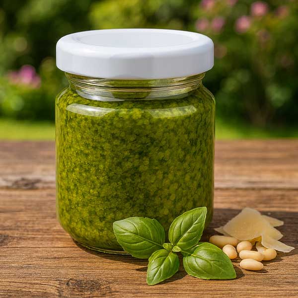 Brandani Barattolo per alimenti con coperchio ermetico in ceramica