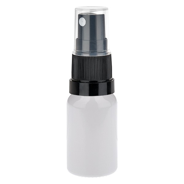 Flacone spray da 10 ml nero/trasparente STD WhiteLine UT18/10