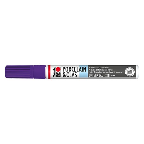 Matita per pittura viola 2-4 mm per vetro/porcellana