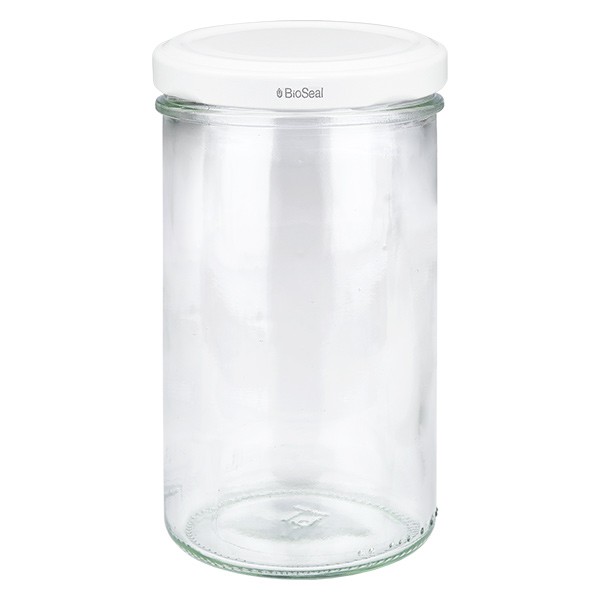 Bicchiere da 277 ml con coperchio BioSeal bianco UNiTWIST