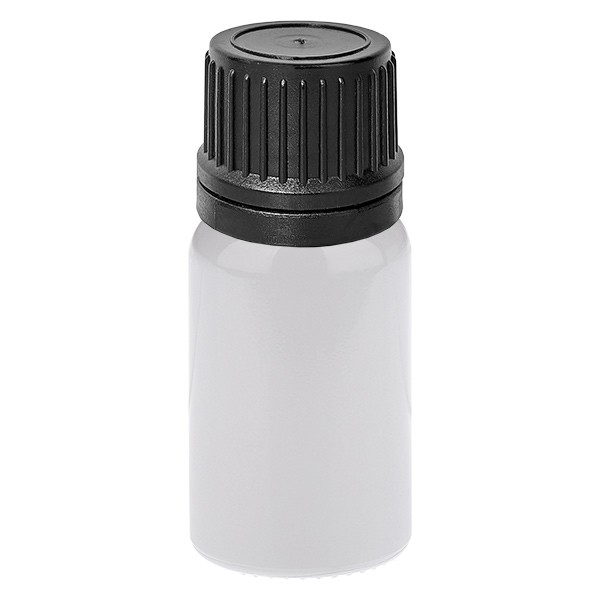 Flacone contagocce da 10 ml, 1 mm, nero, OV WhiteLine UT18/10